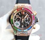 Best Hublot Watches For Men - Swiss Replica Hublot Big Bang Unico Rainbow King Gold